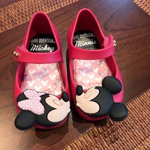 Mickey Minnie mini Melissa size 5